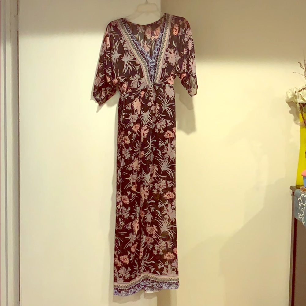 Kimono type dress.